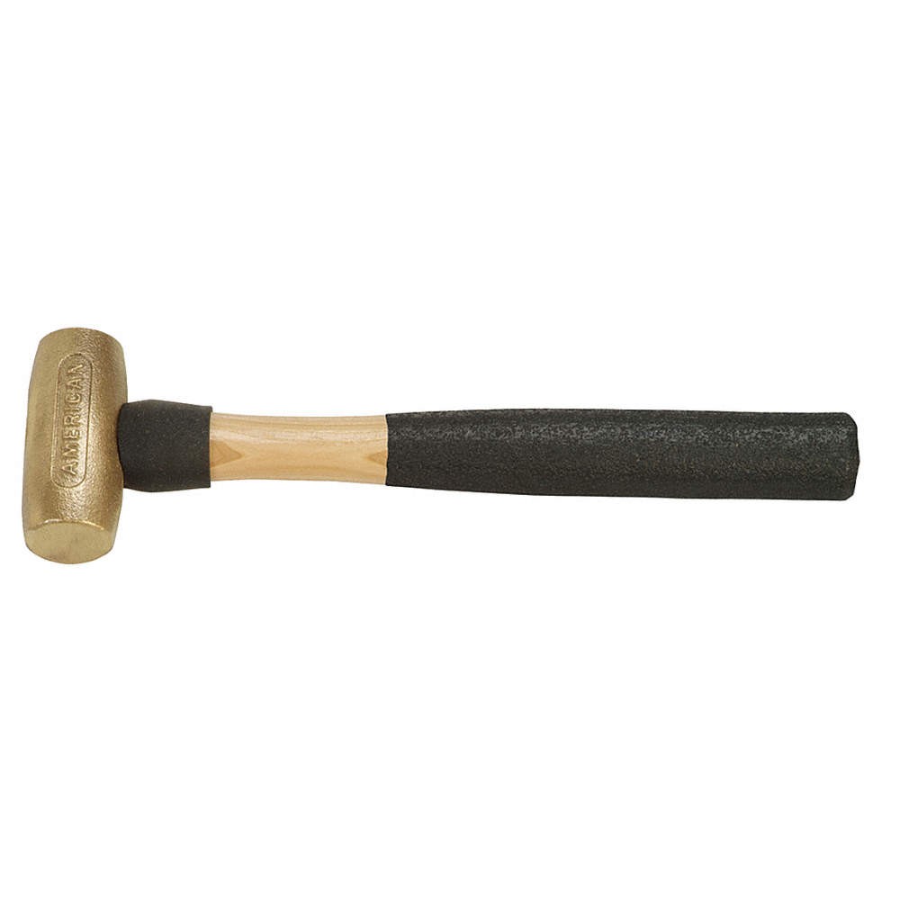 AMERICAN HAMMER AM2BRWG Sledge Hammer,2 lb.,12-1/2 In,Wood 21YU02