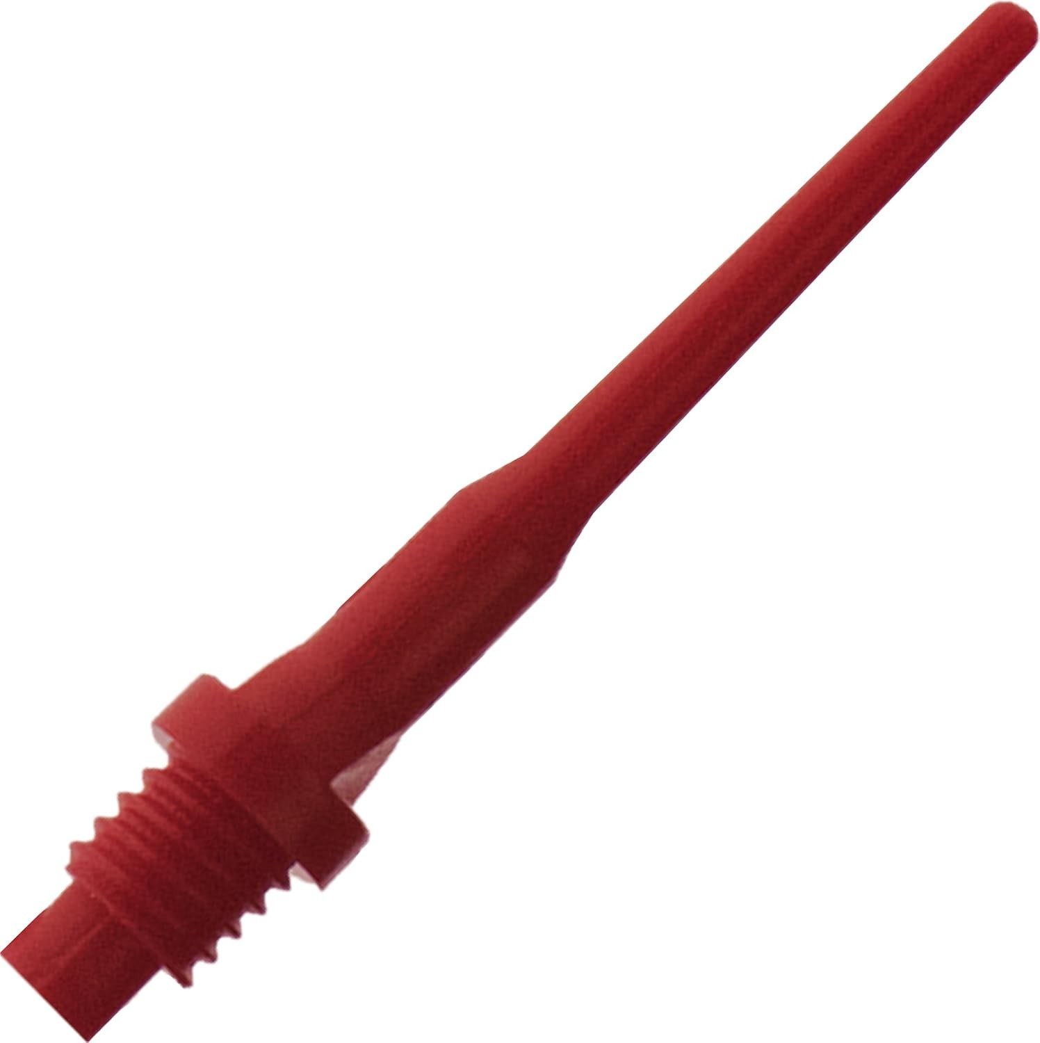 Viper Tufflex II 100 Pack Soft Tip Dart Points - Durable 2BA Replacement Tips