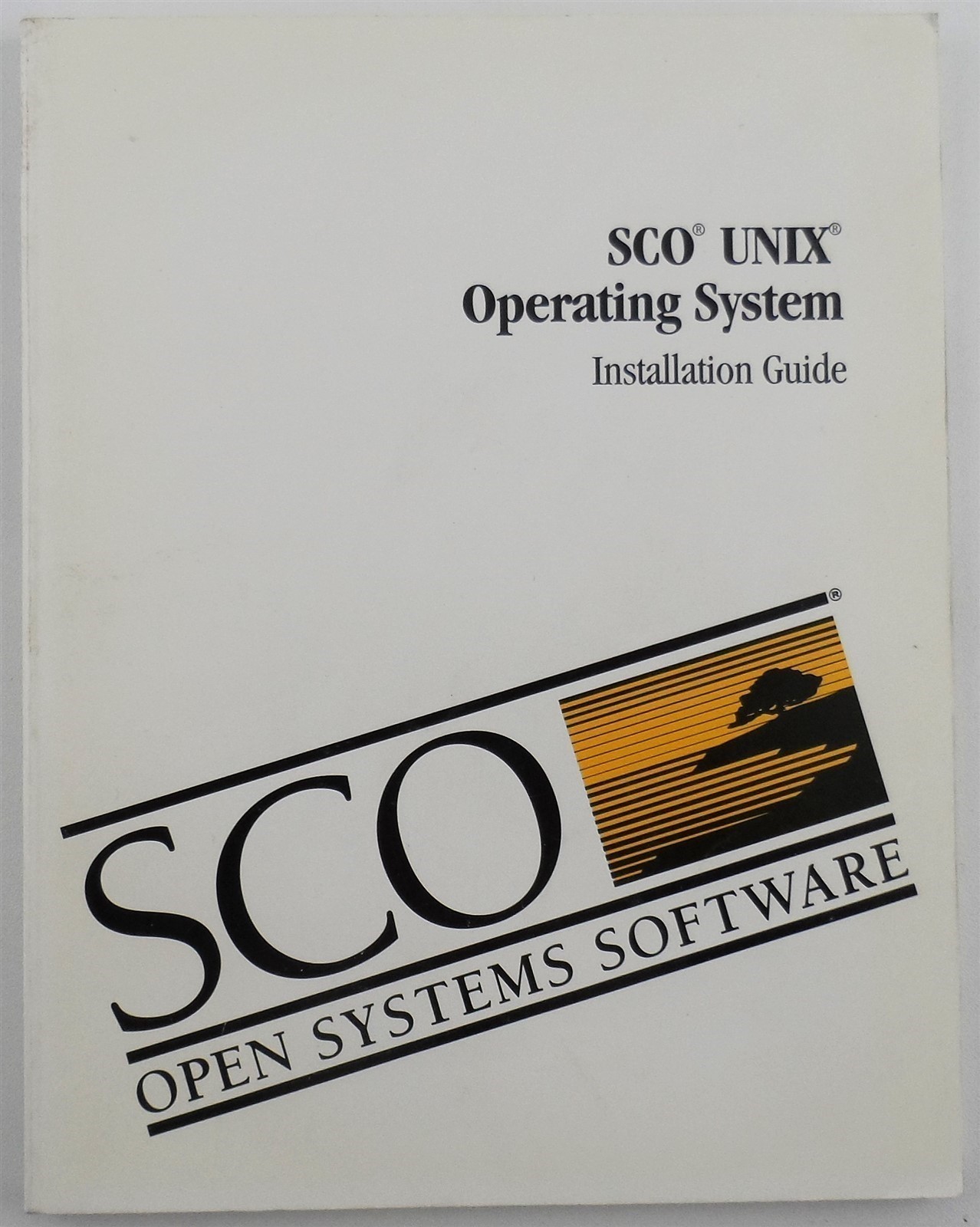 SCO Unix Operating System Version 4.2 Documentation with License No Software