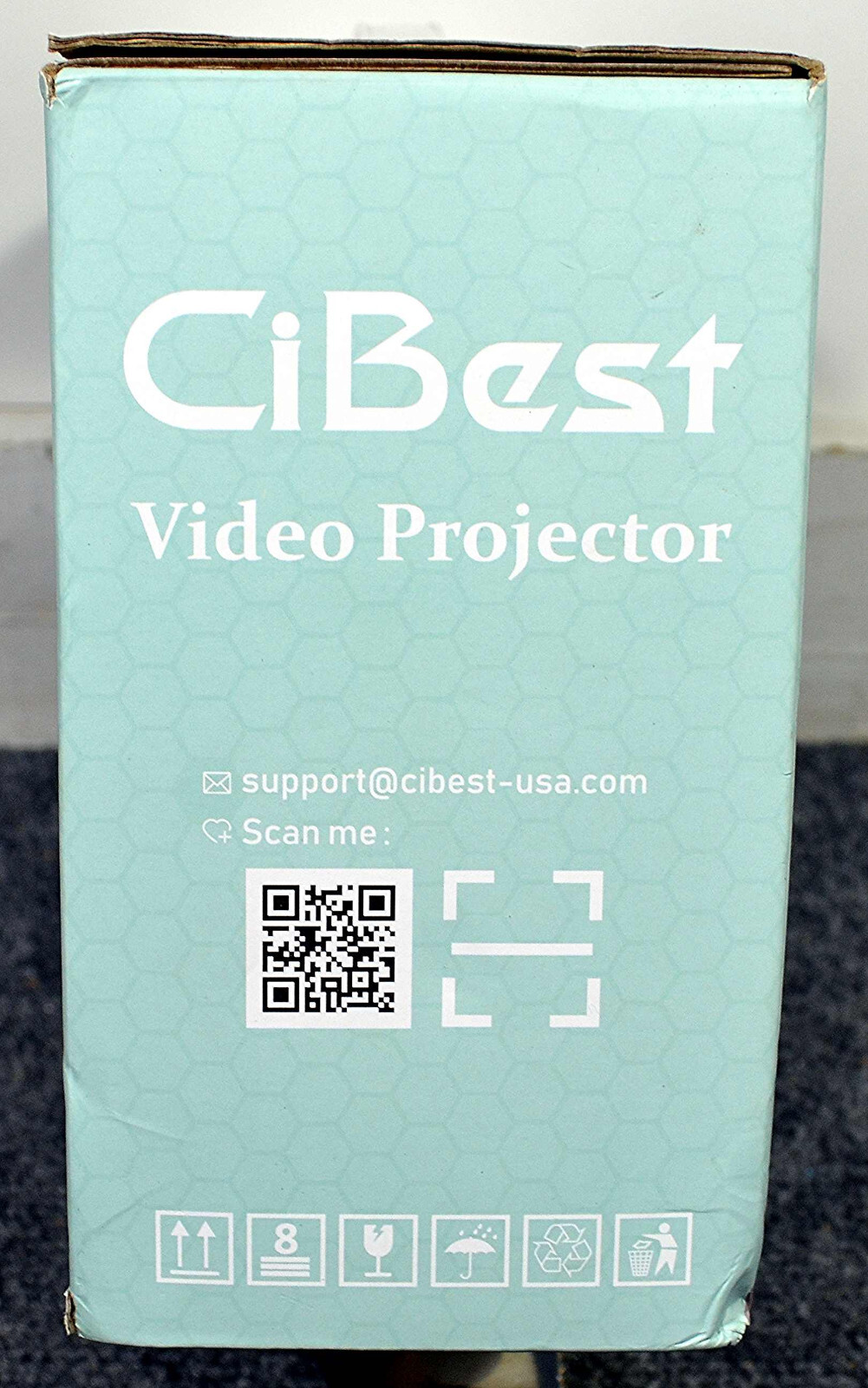 Ci Best Video Projector - LED Source - USB, HD, VGA & DVD connections