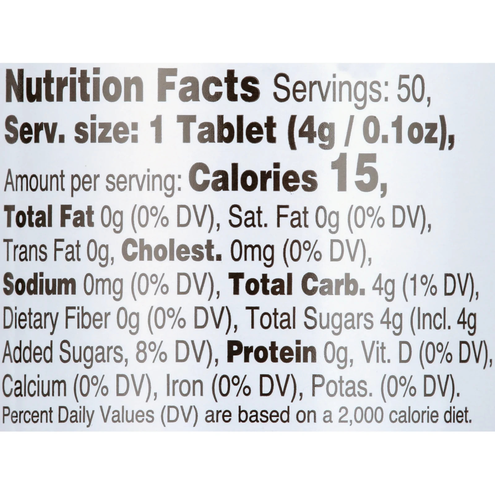 ReliOn Glucose Tablets, Raspberry Flavor, 50 Count