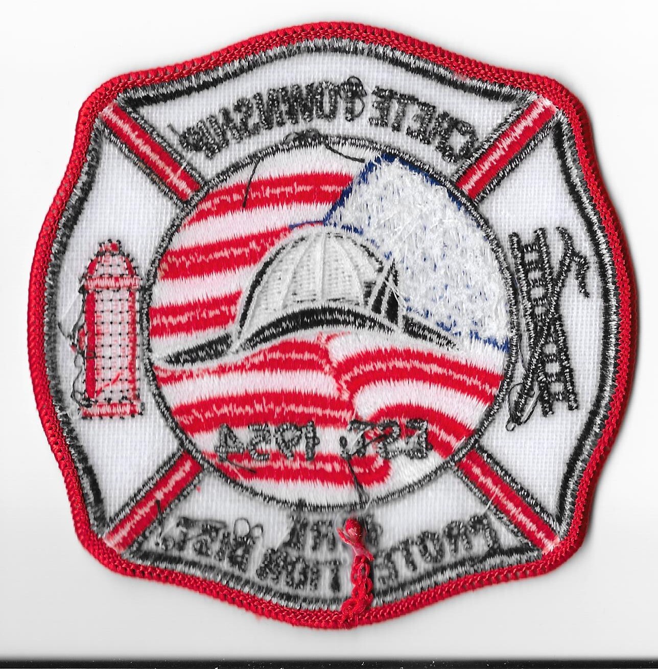 Crete Township Fire Protection District, Illinois Shoulder Patch V1