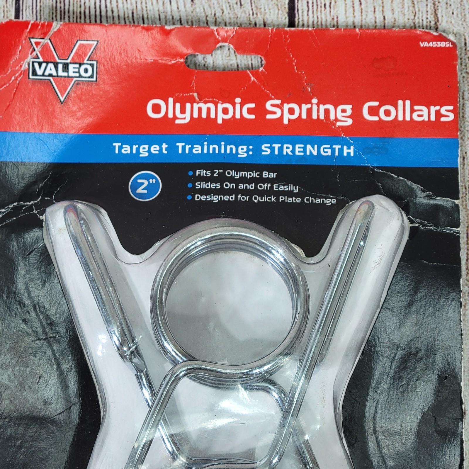 Valeo Olympic Spring Collars 2" Chrome NIB