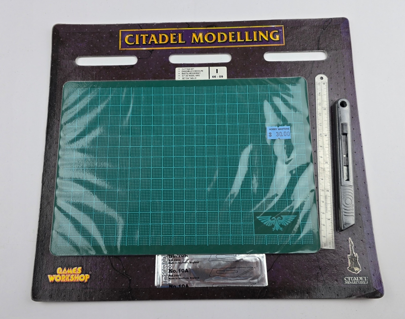 Rare 1990 Games Workshop Citadel Modeling / Cutting Board Set New Sealed
