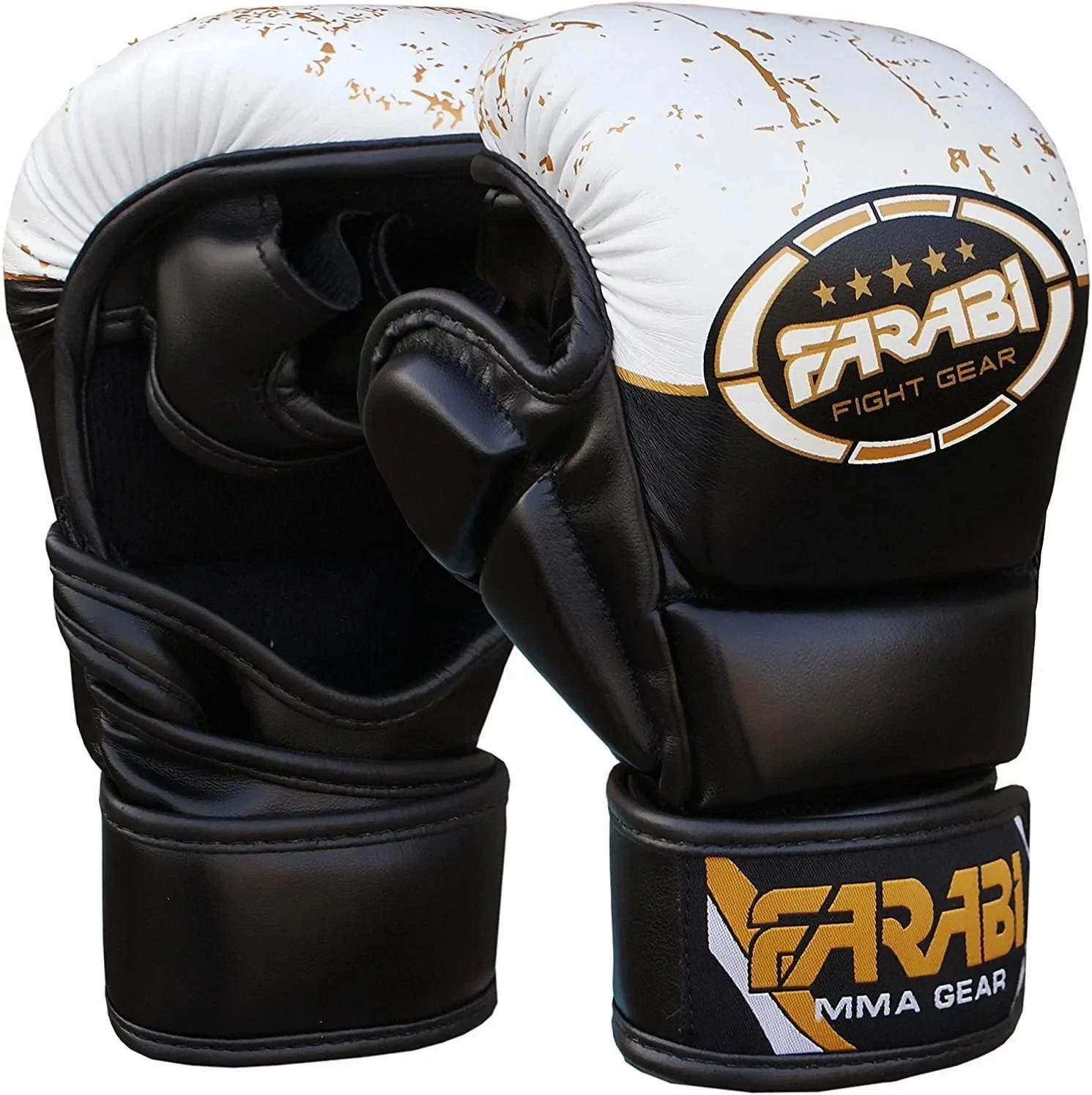 FARABI Grappling Gloves MMA Punching Cage Fight Kickboxing Sparring Gloves