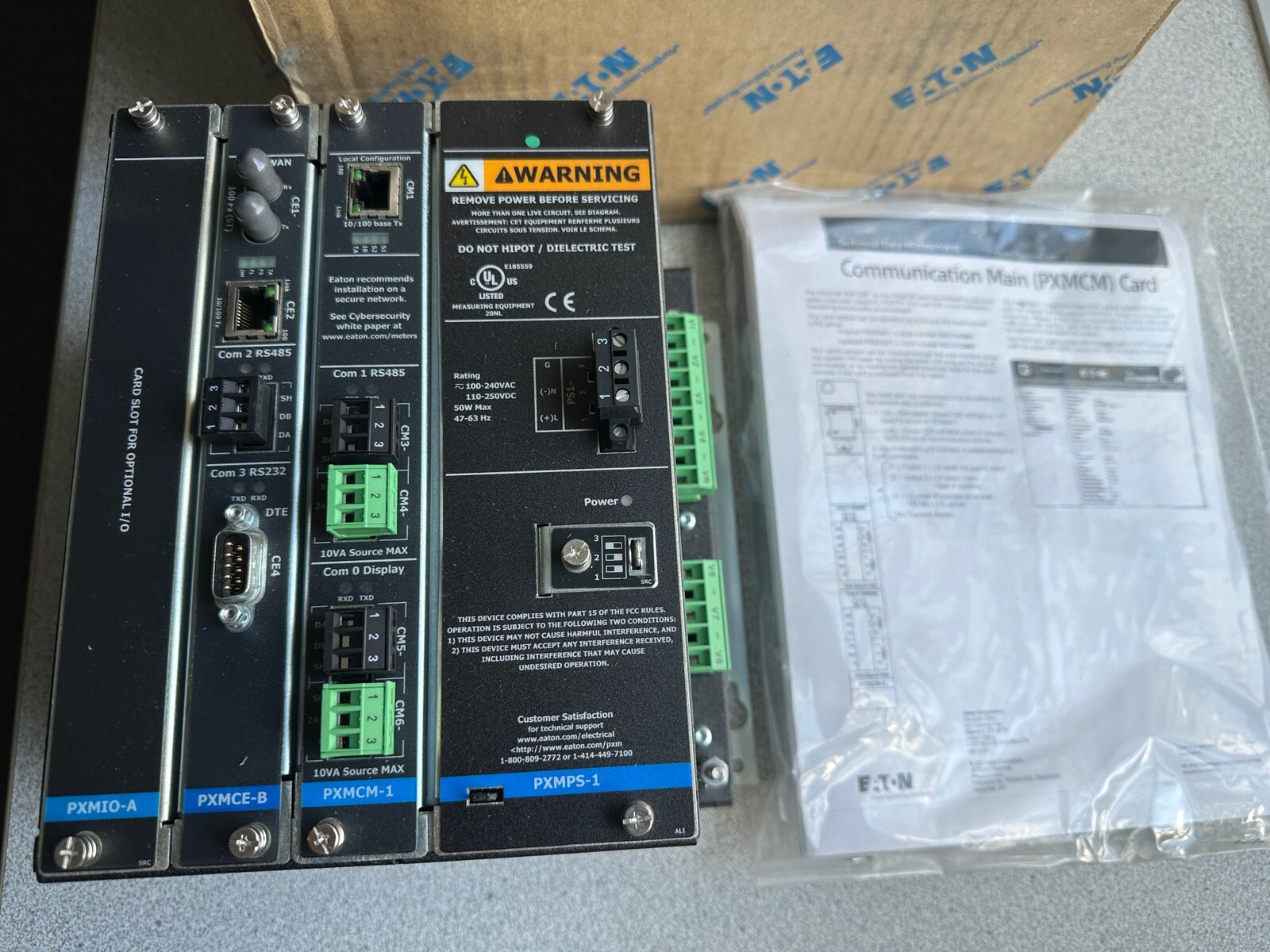 NEW EATON Power Xpert PXM6251A1BA Enhanced Quality Meter PXMPS-1 PXMCM-1 PXMCE-B