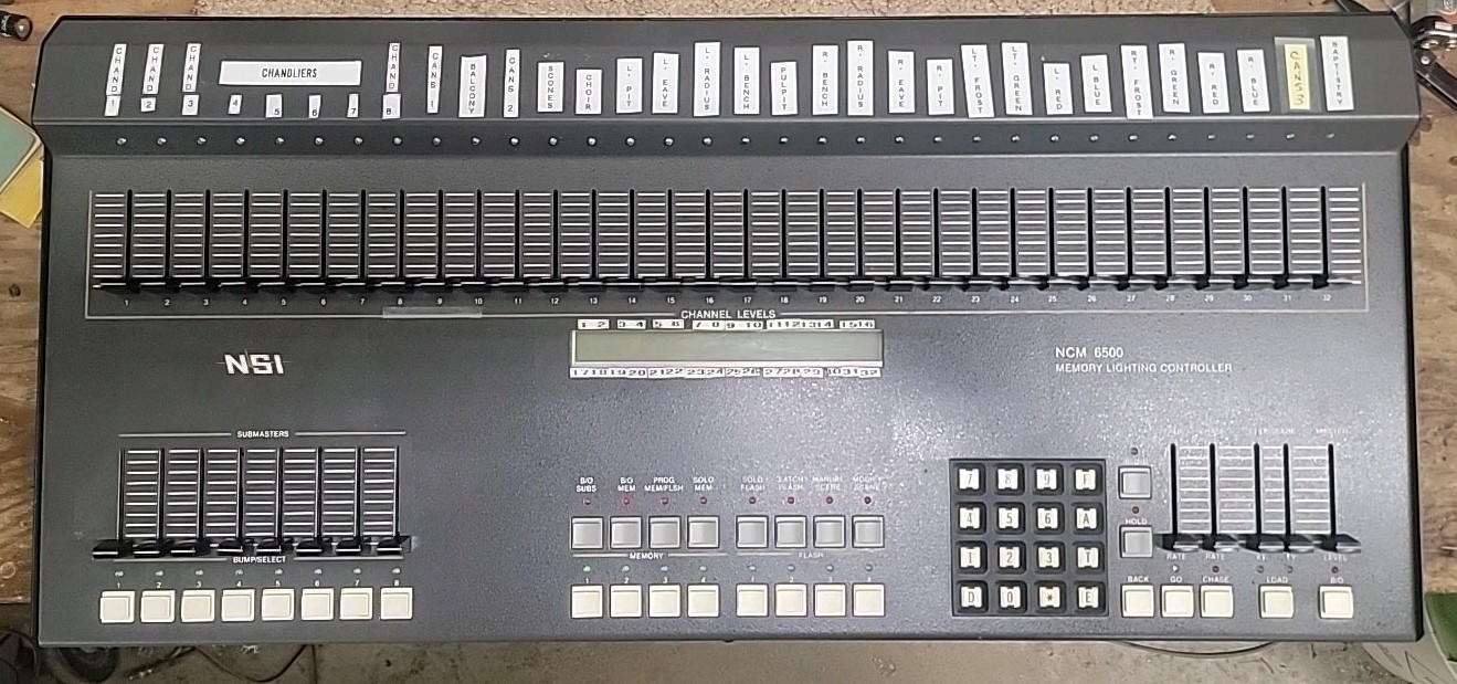 NSI NCM 6500 Memory Lighting Controller 32 Channels