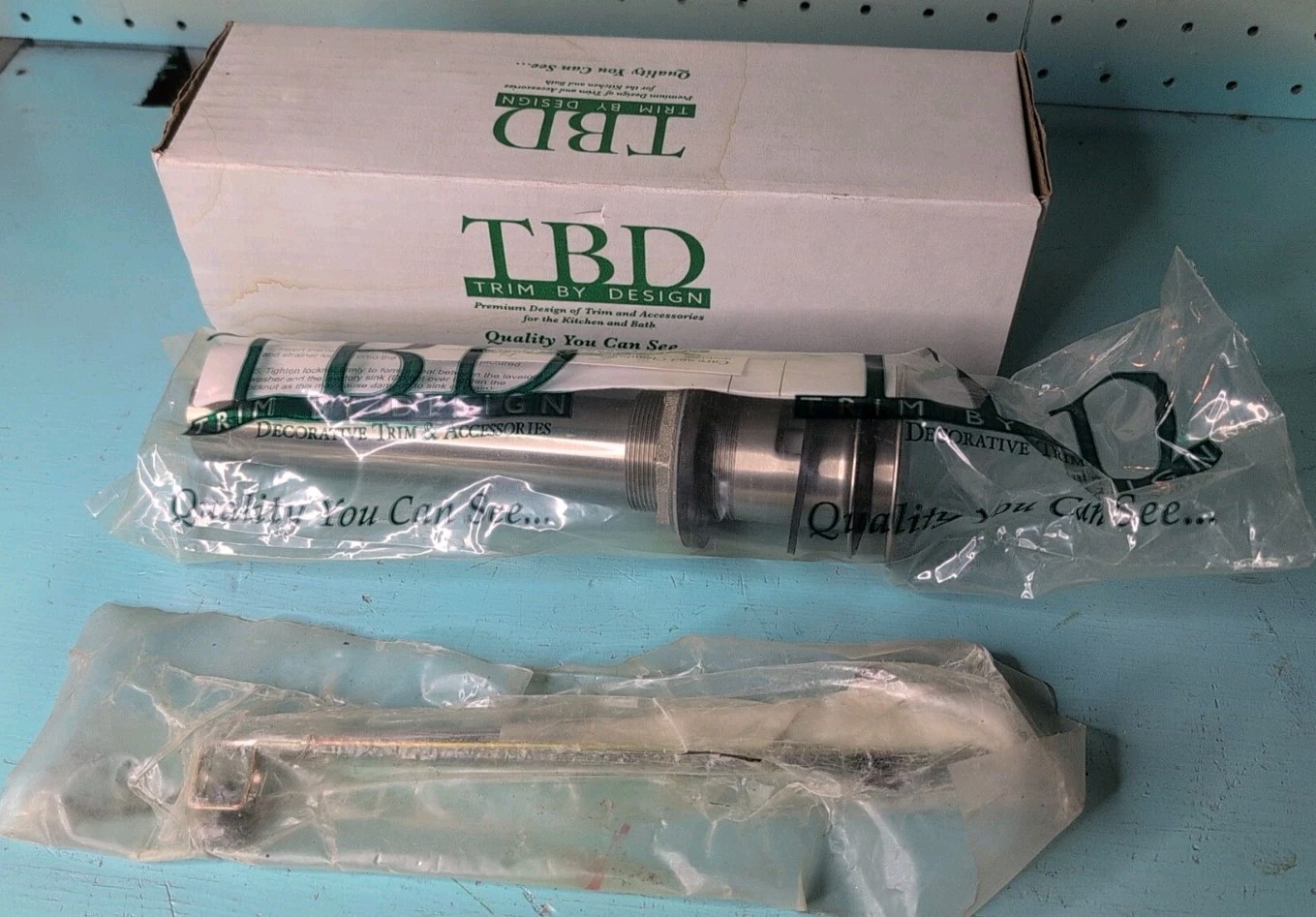 Trim By Design - Touch-Seal Drain Assembly Part #TBD417.17 - NEW