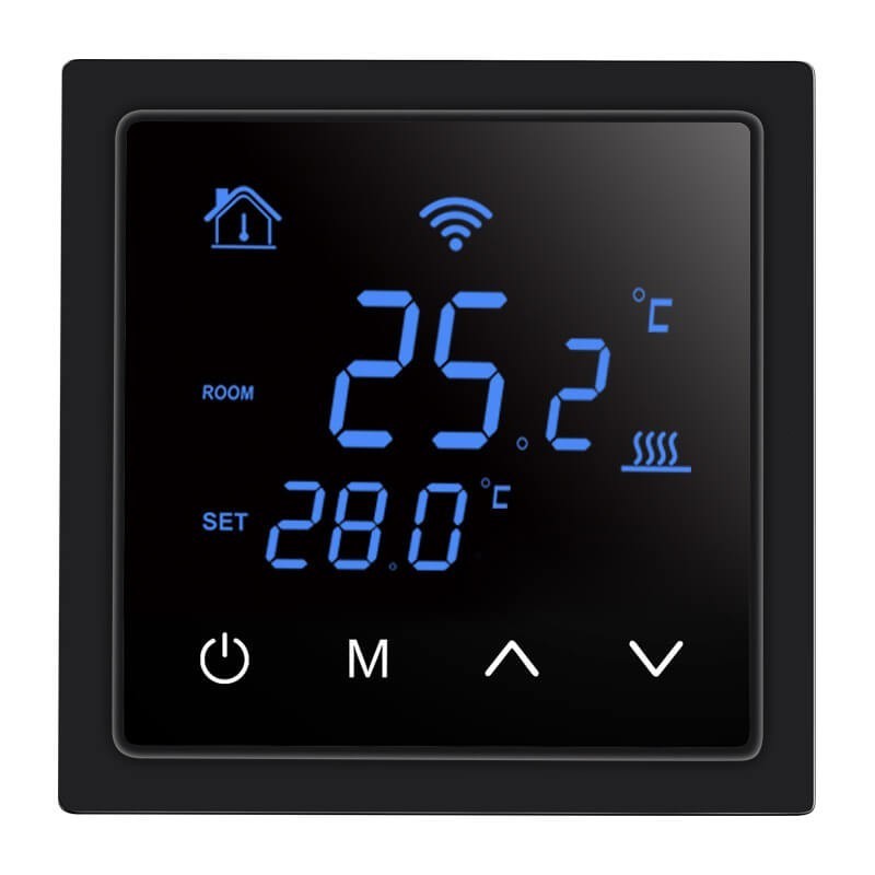 For Tuya WIFI Smart Temperature Controller 16A LED Floor Heating Thermostat