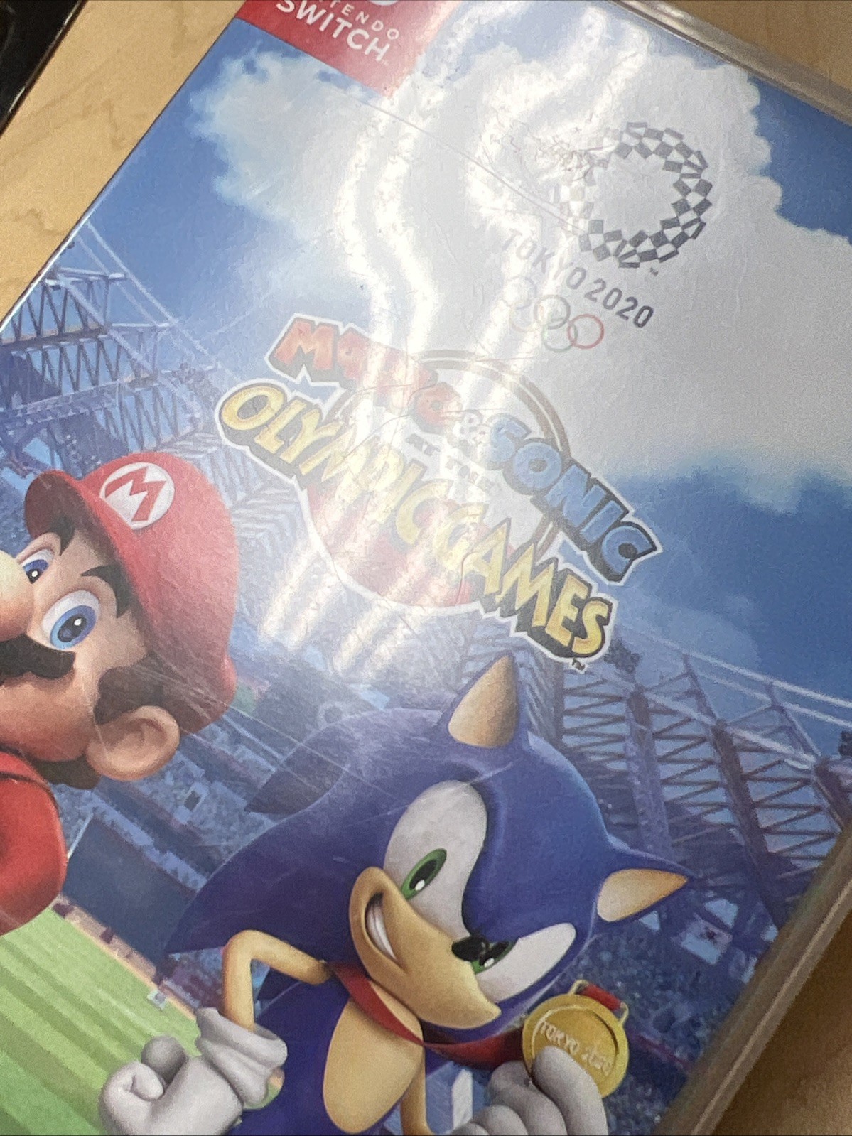 Mario & Sonic at the Olympic Games: Tokyo Nintendo Switch Case ONLY / Authentic