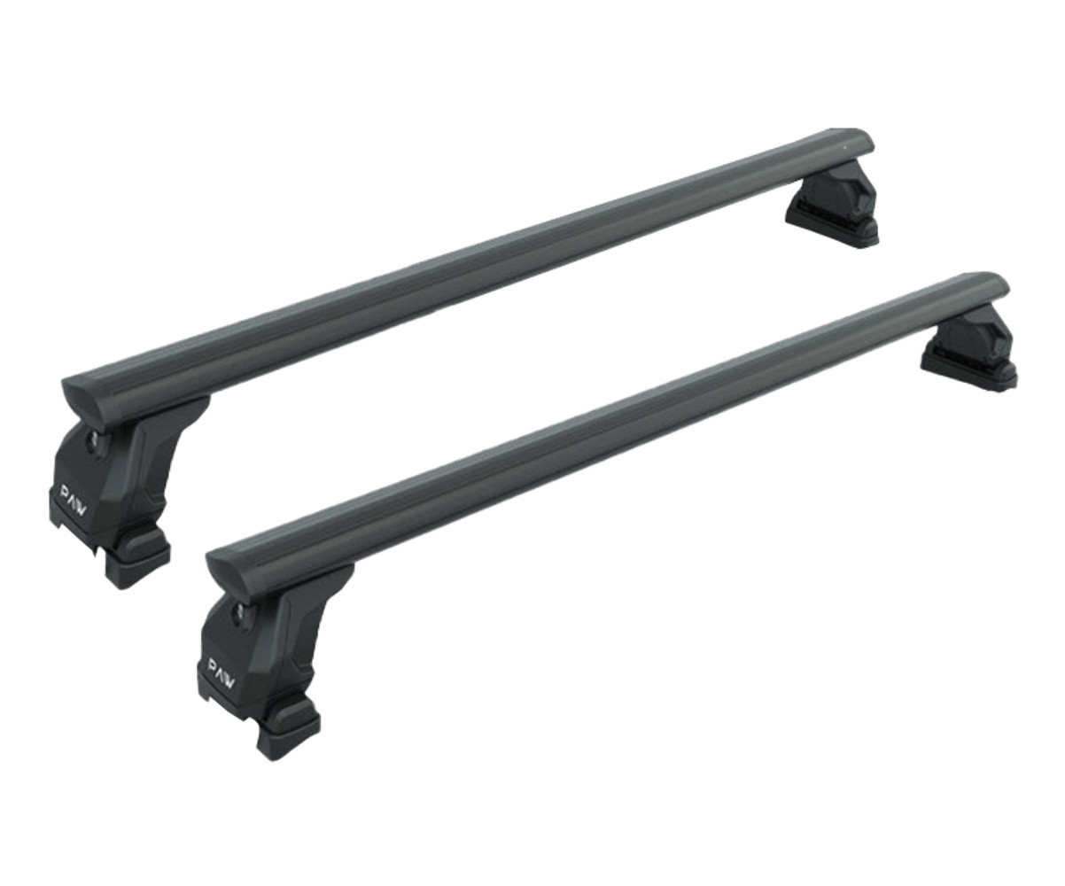 For Toyota 4Runner (N120/30) Roof Rack Cross Bars Fix Channeled Alu 1990-1995 Bl