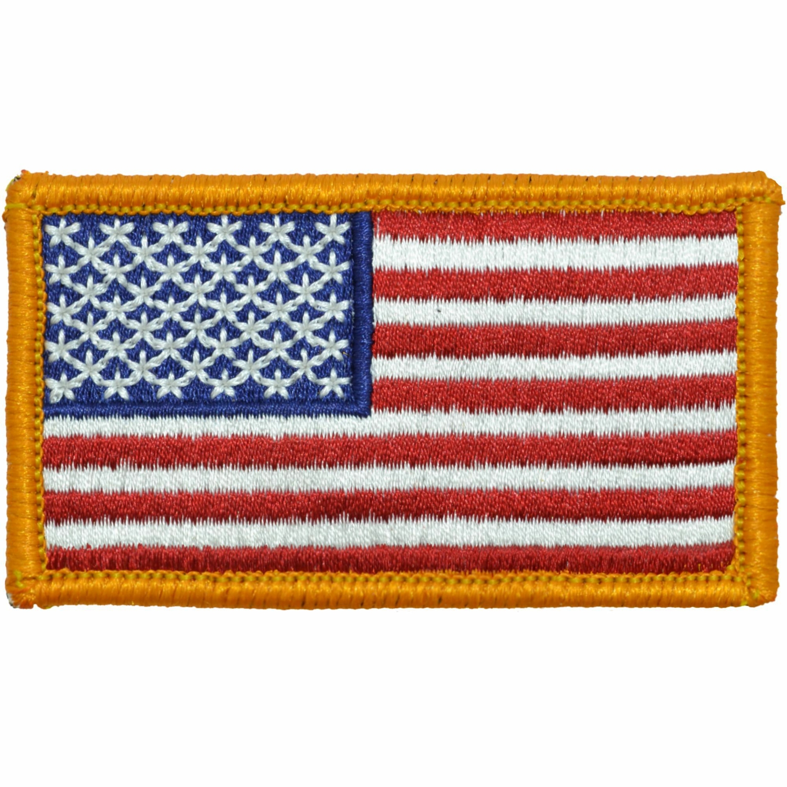 USA Flag Fully Embroidered Patch - Full Color
