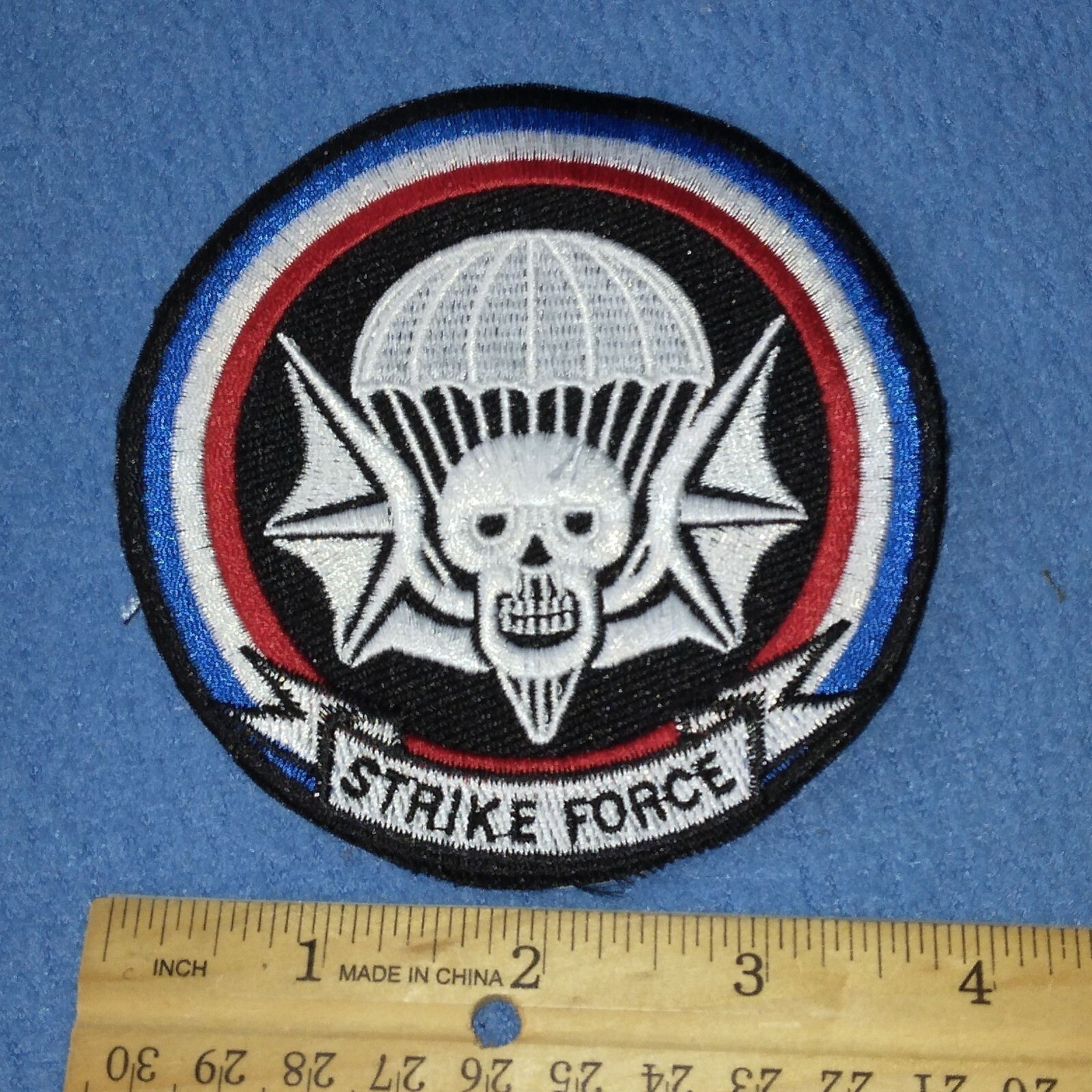 MILITARY STRIKE FORCE - 4 INCH PATCH - MINT