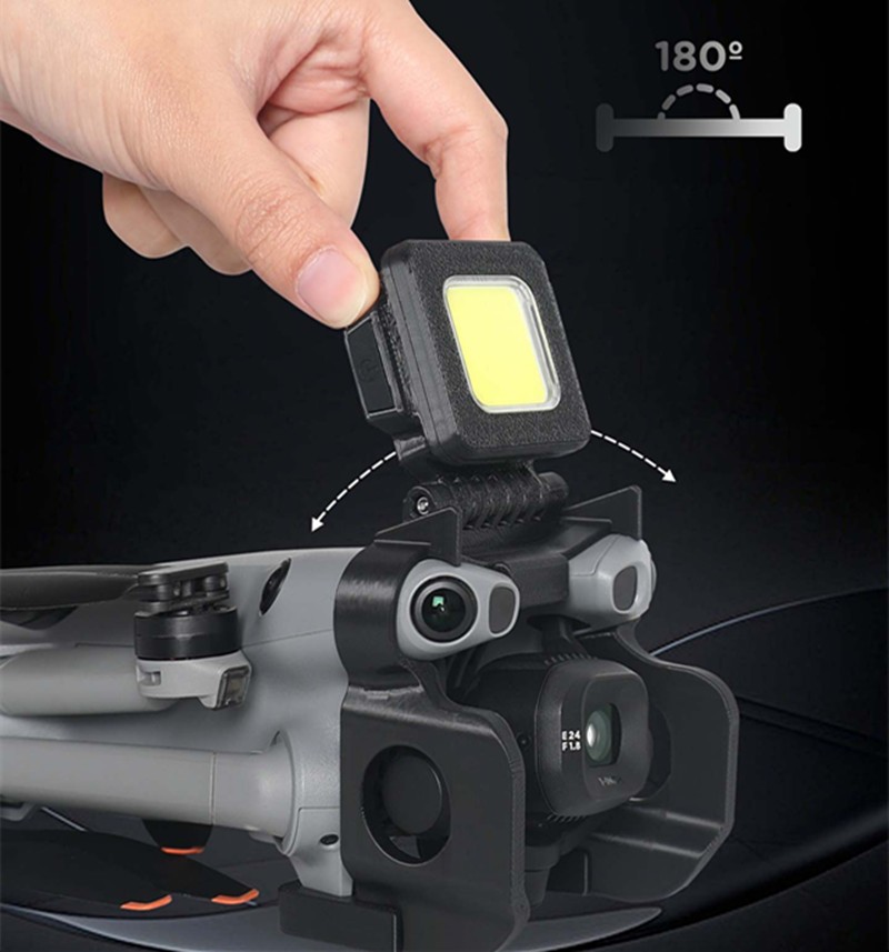 Gimbal Guard Protector Bumper w/ LED Light for DJI Mini 5 Pro Drone Accessories
