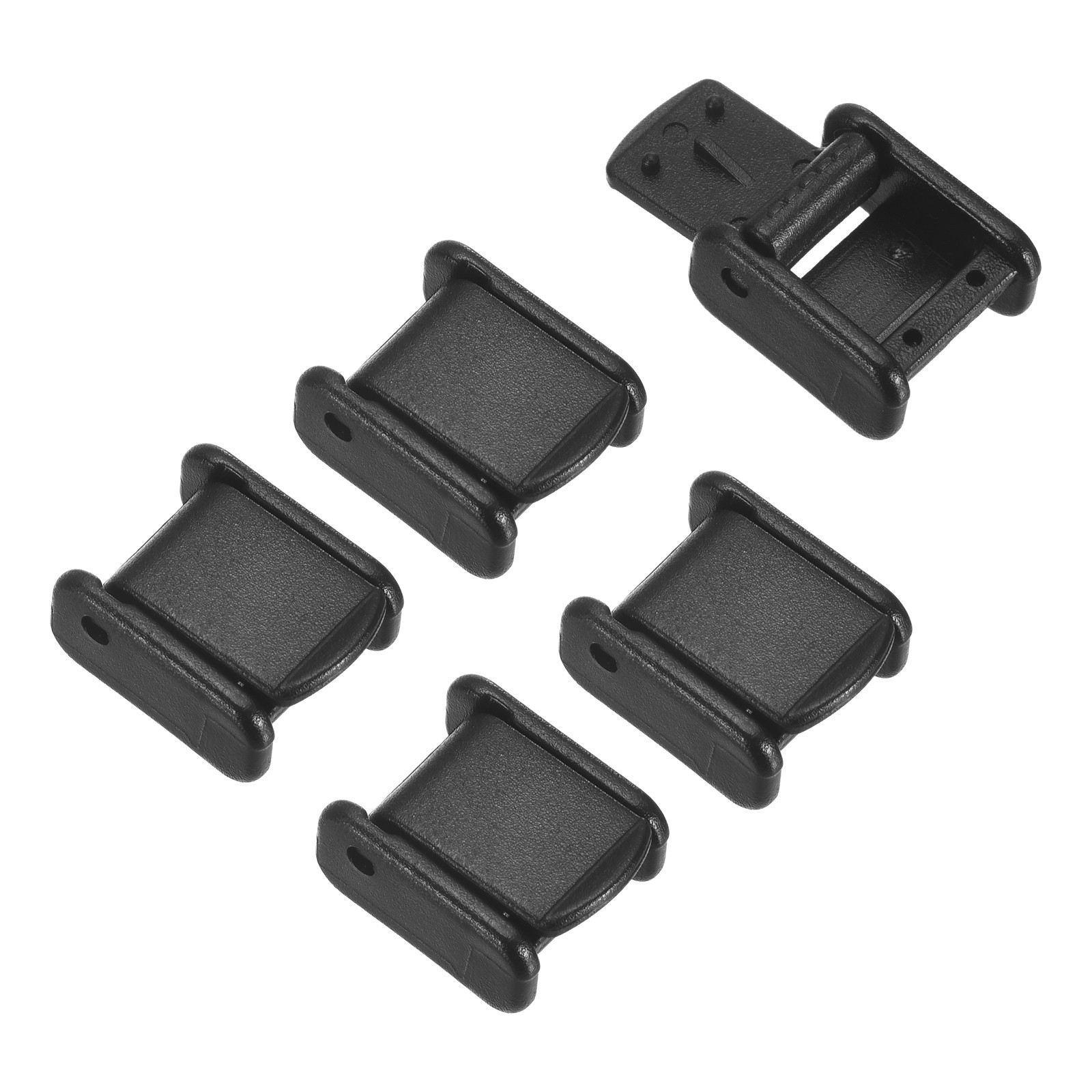 5 Pcs Webbing Cam Buckle, 3/8"(10mm) Adjustable Toggle Buckle Clip Fasteners