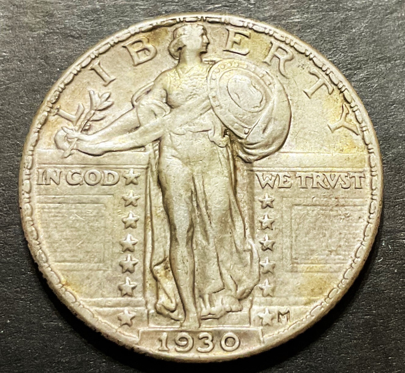 1930-P Standing Liberty Quarter Nice Original 90% Silver High Grade PQ Coin L703
