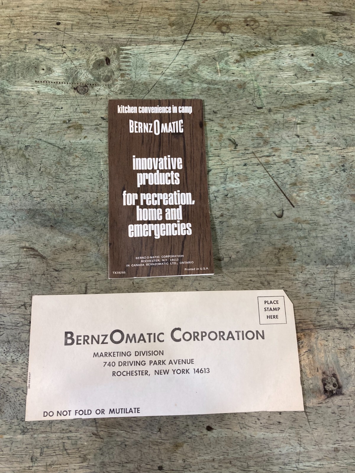 BERNZOMATIC TX-006 TX-007 - Innovative Products and another Insert