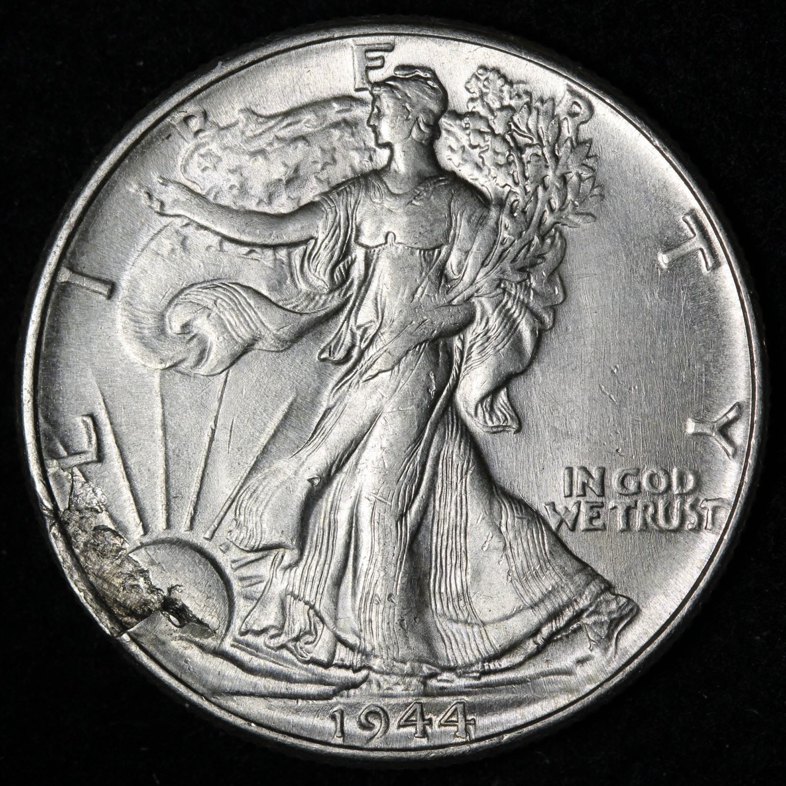 1944 Walking Liberty Silver Half Dollar UNC *UNCIRCULATED* MS E305 YSNN