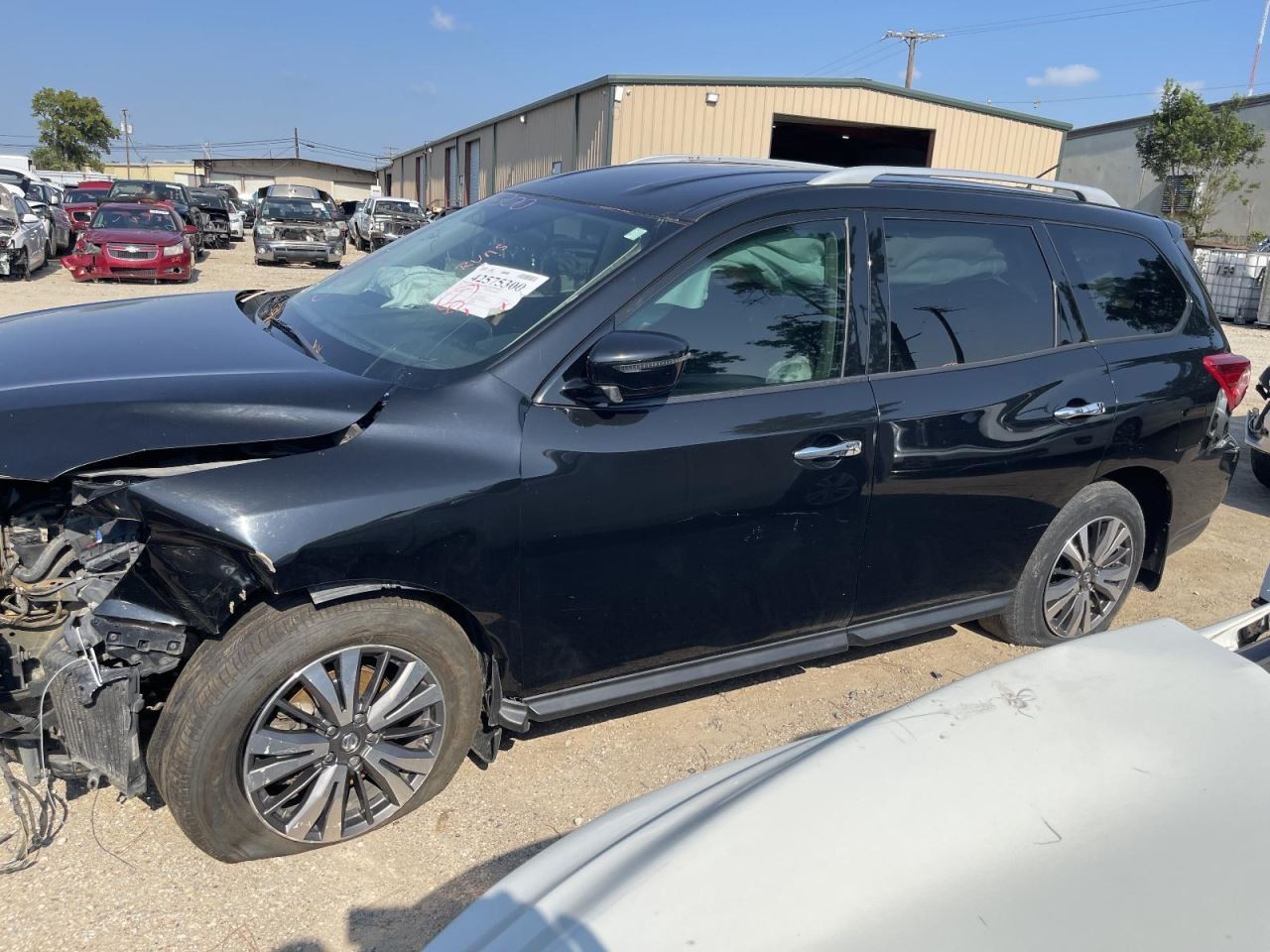 Sun Visor Left Driver Without Illumination Fits 13-18 PATHFINDER 965334