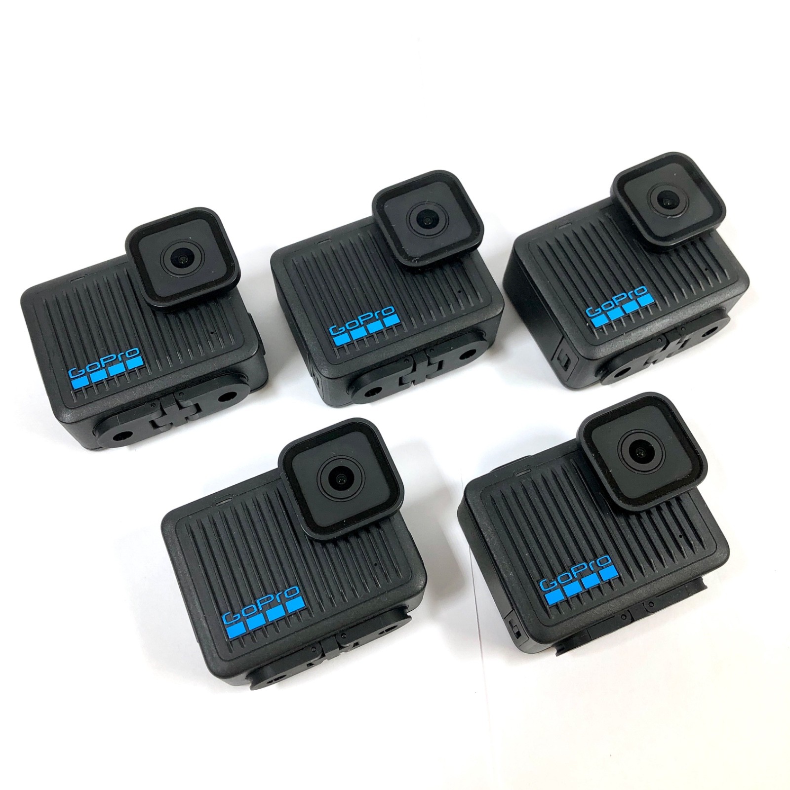 LOT OF 5 NO POWER FOR PARTS GoPro Hero 4K Action Cameras Only