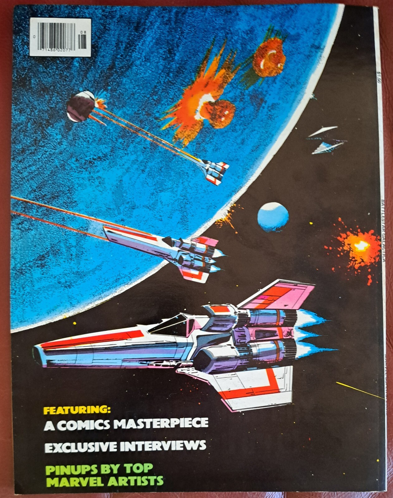 Marvel Super Special No.8 Battlestar Galactica Comic - 1978 Oversized