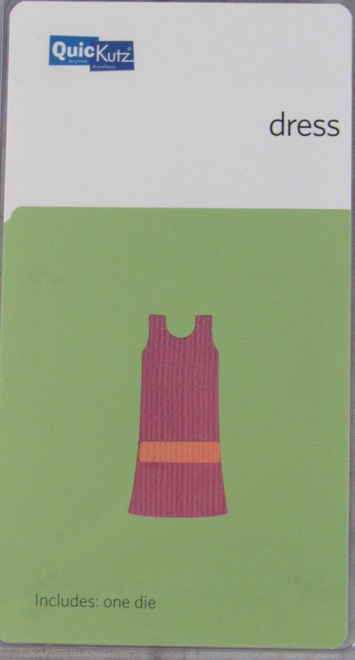 QuicKutz Dress 2x2, 1 Cutting Die Set RS-0721