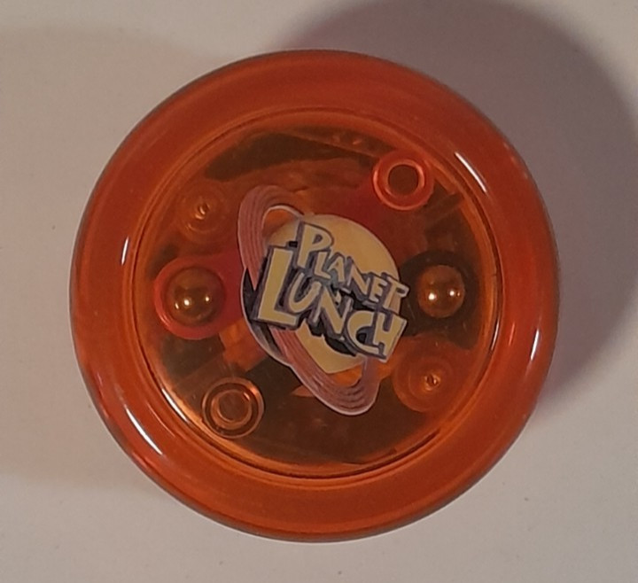 Planet Lunch Yo-Yo Orange Light Up Promotional Frito Lay Yoyo