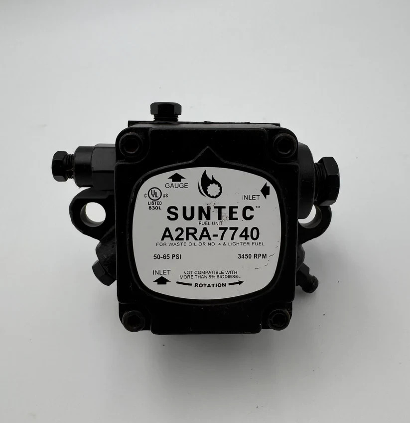 Suntec A2RA-7740 Waste Oil Pump for Clean Burn, Shenandoah, Firelake, Lanair