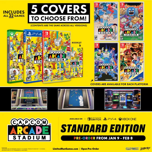 Capcom Arcade Stadium Ghouls 'N Ghosts Variant Cover - Nintendo Switch - New