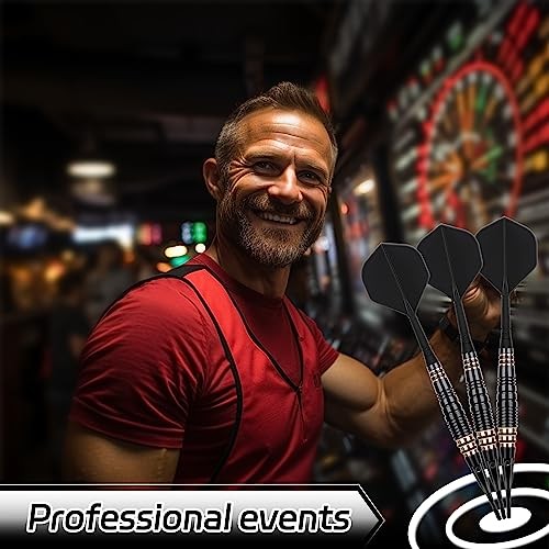 Professional Soft Tip Darts Set 18 Grams with 30 Extra Dart Tips and Gift