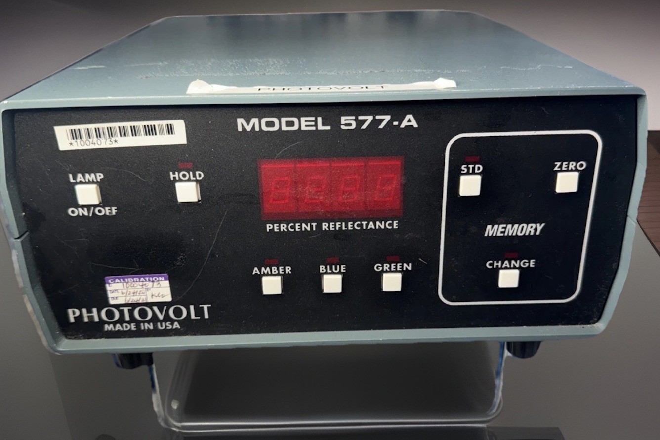 Photovolt 577-A Reflectance Meter Densitometer Calibrated Lab Unit USA