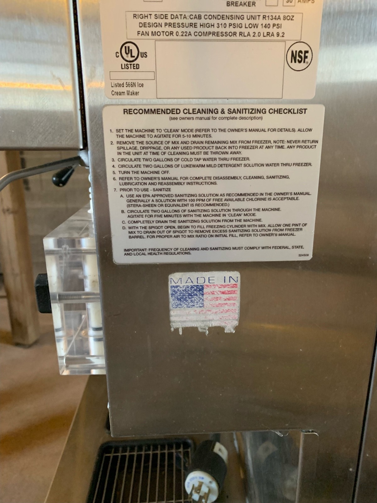 DQ Ice Cream Machine-PRICE REDUCED