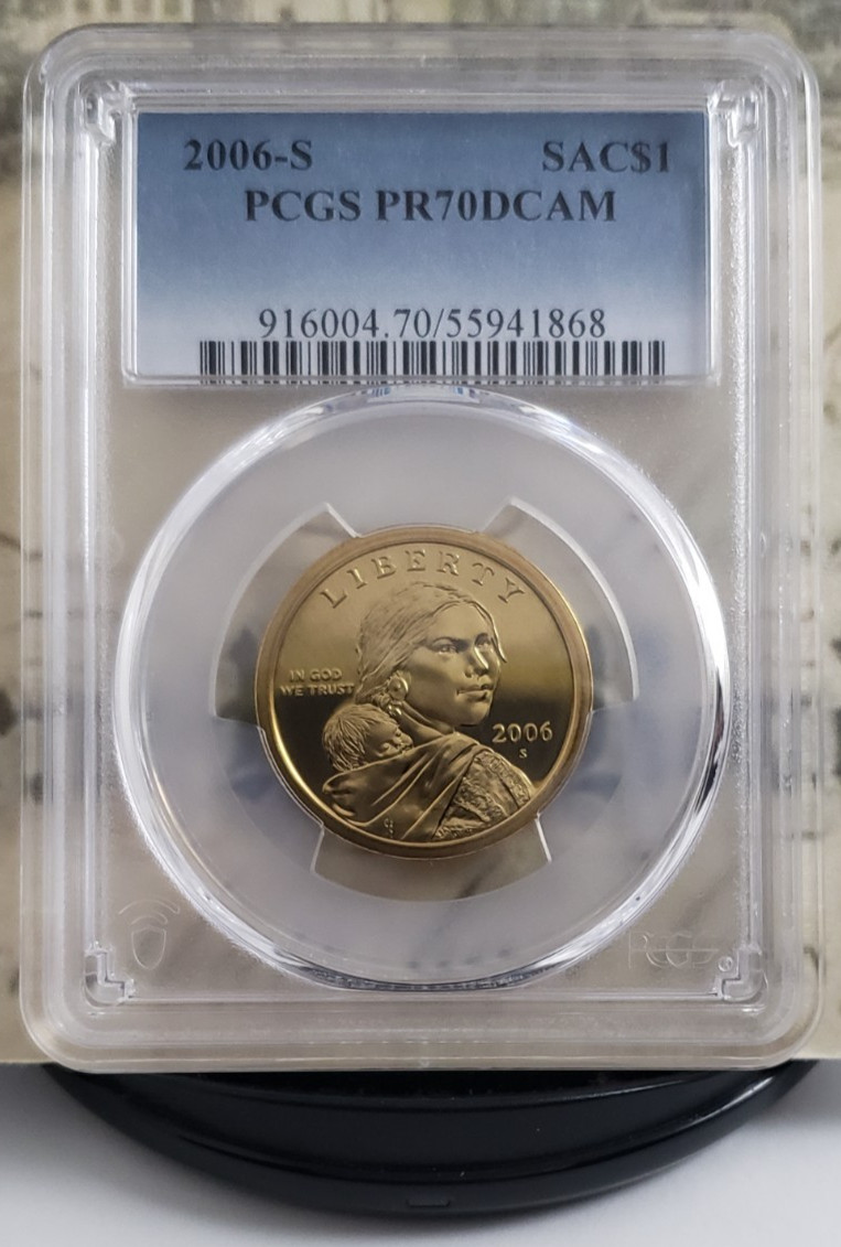 2006-S Native American Proof Dollar - PCGS PR70DCAM - Sacagawea - Top Grade 1868
