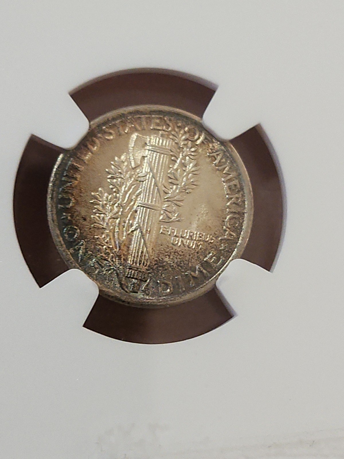 Mercury Dime 1916 MS64 FB NGC