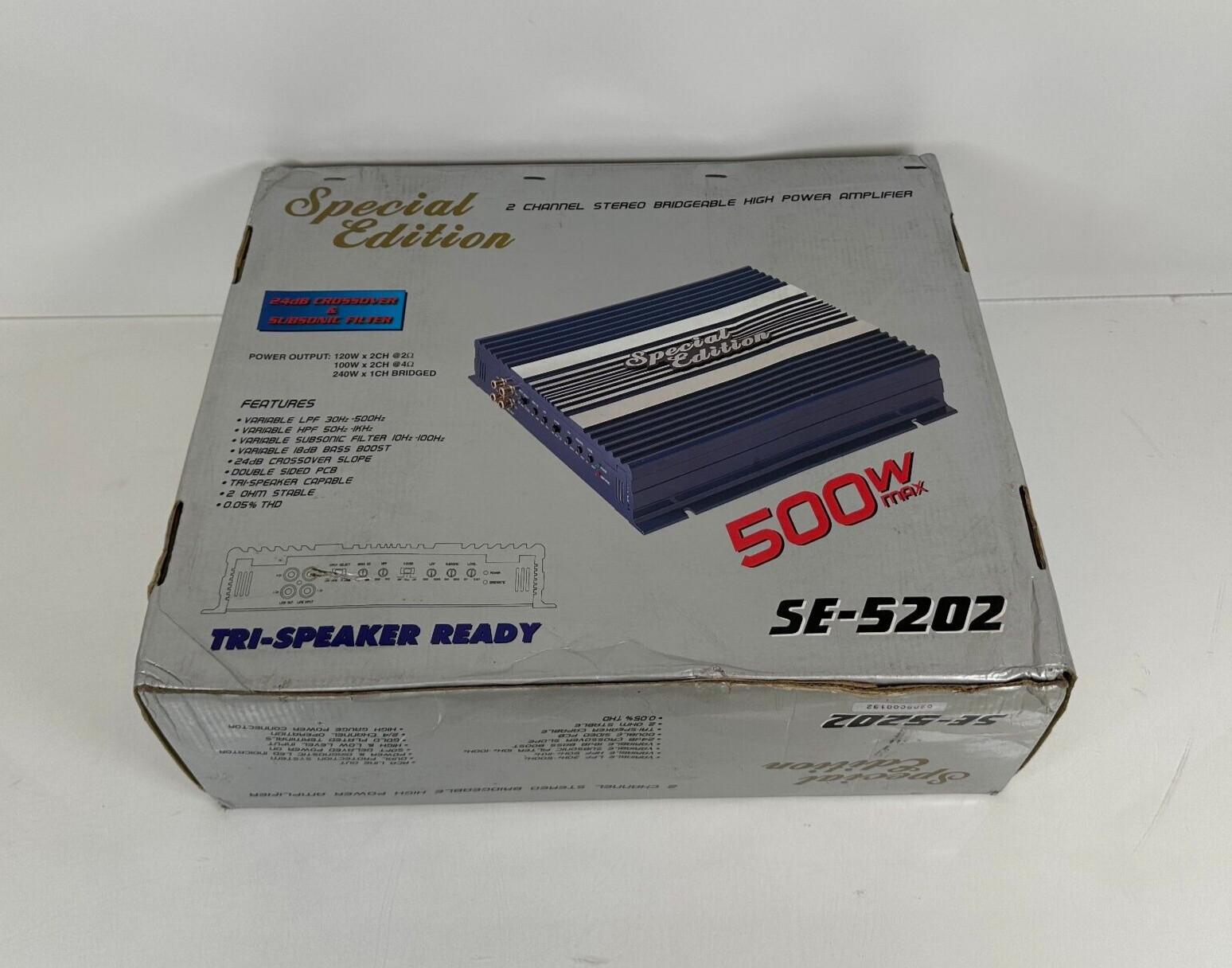 (NEW) Special Edition Amplifier SE-5202 500 Watt In Box
