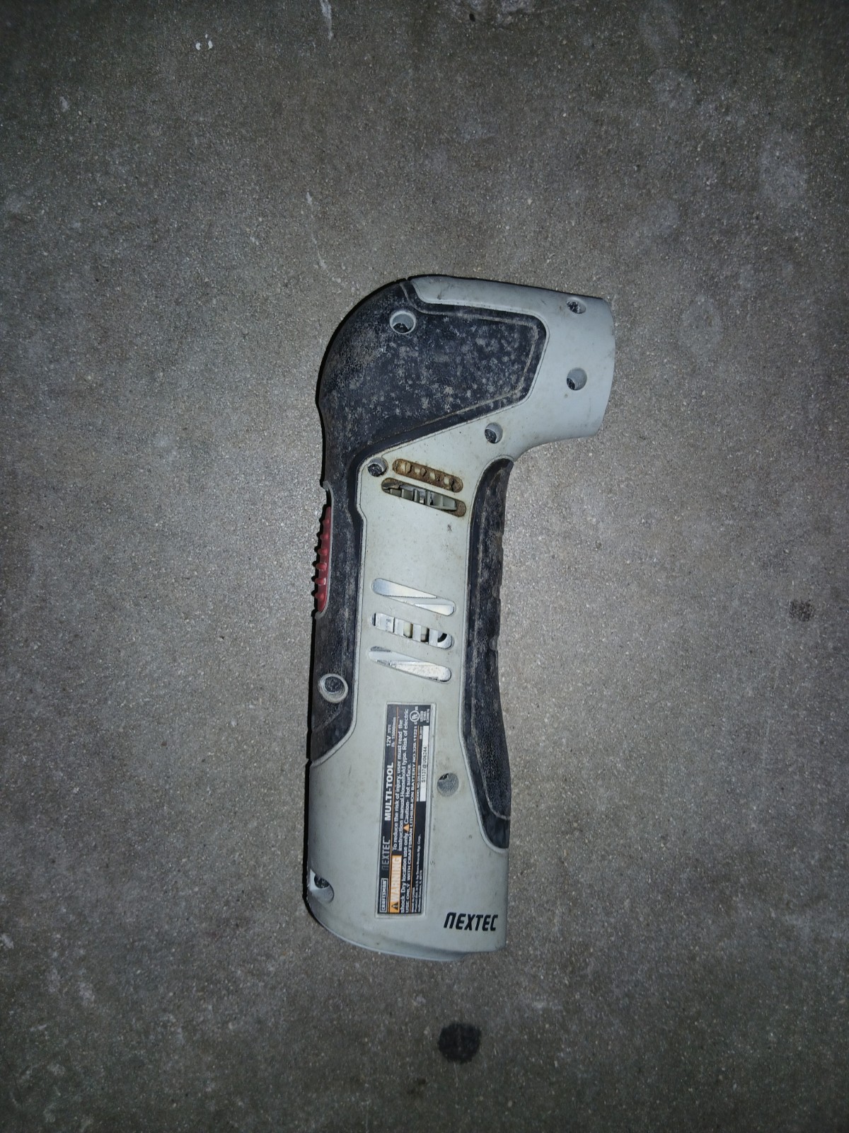 Craftsman Nextec Multi-Tool 320.61199  12V Oscillating, Tested works