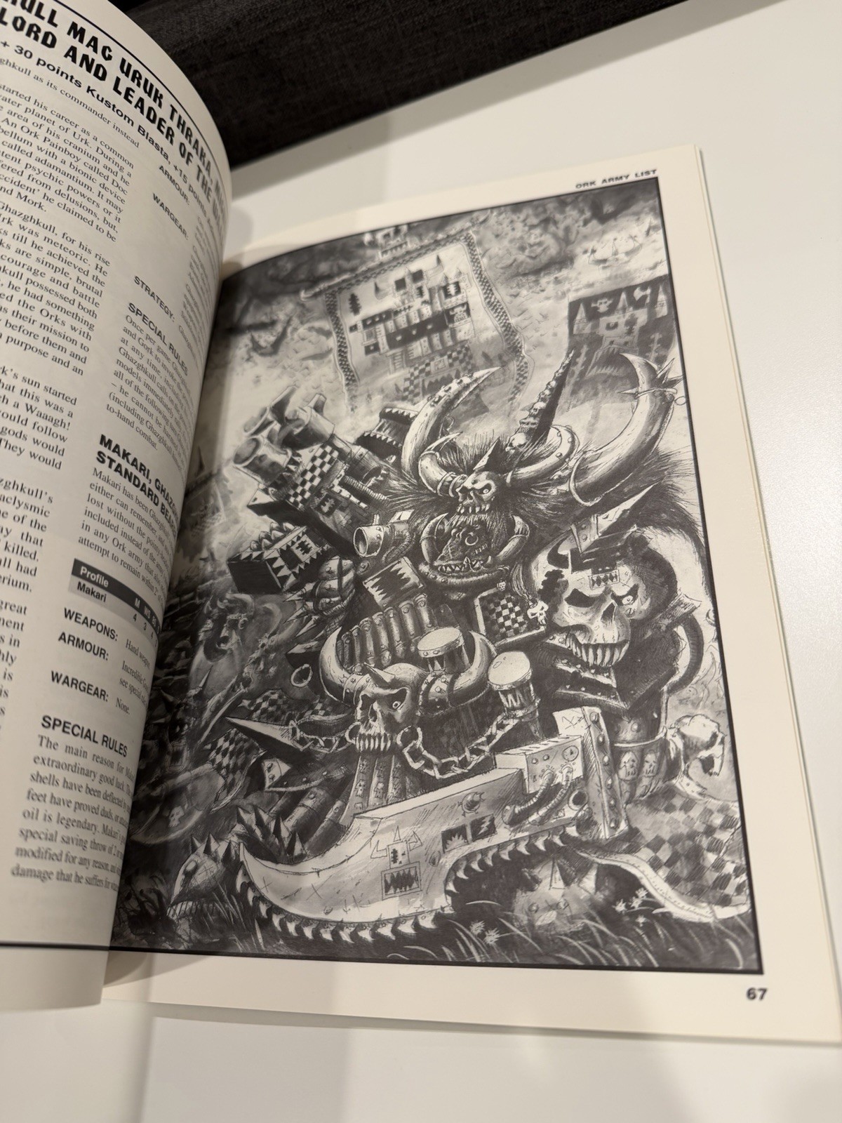 Games Workshop Warhammer 40k Space Orks Codex 2nd Edition 1994 USED RARE OOP