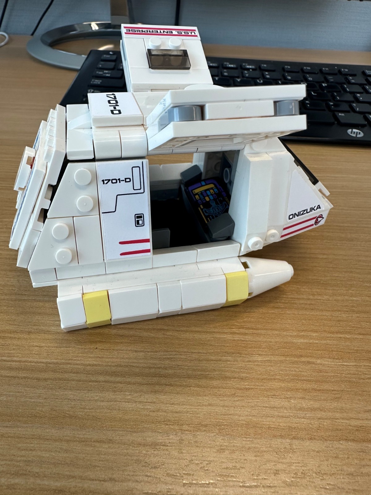 Lego 40768 Type-15 Shuttle Pod Star Trek STICKER REPLACEMENT