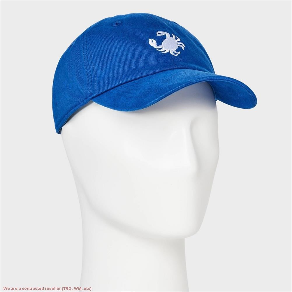 Men's Crab Baseball Hat - Goodfellow & Co Blue *SEE DEAL!!!*