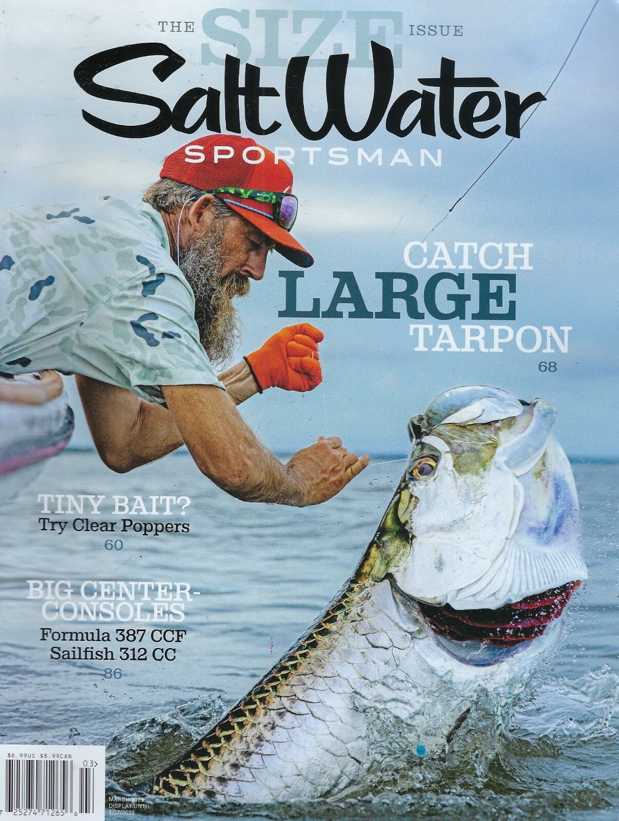 Salt Water Sportsman Magazine  March 2023  Catch Large Tarpon