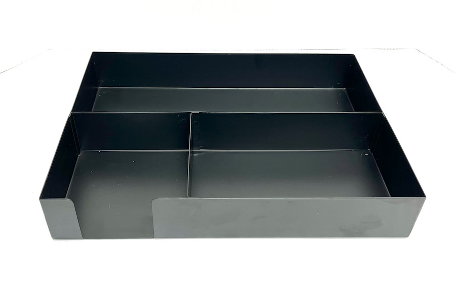 Open Box (New) Realspace Desk Organizer With Antimicrobial Treatment, Black