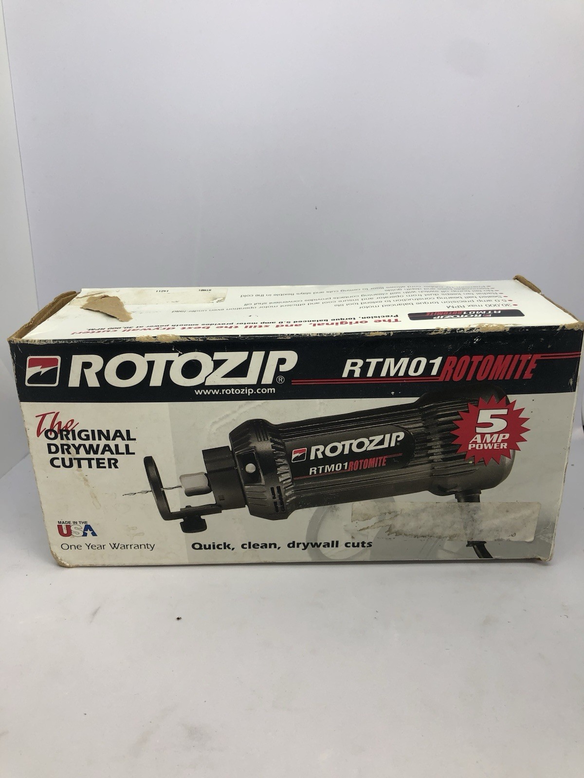 Rotozip RTM01 Rotomite Original Drywall Cutter New! Unopened