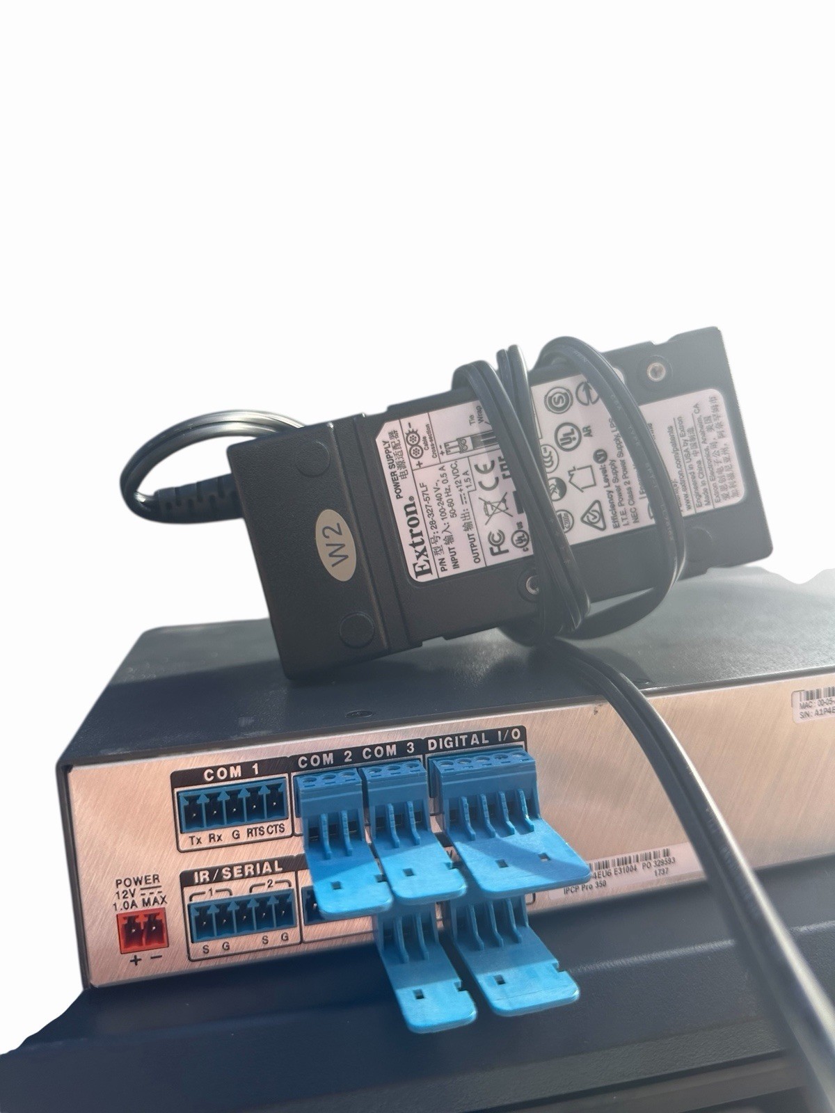 Extron IPCP PRO 350 IP Link Pro Control Processor 60-1417-01 + Power Supply