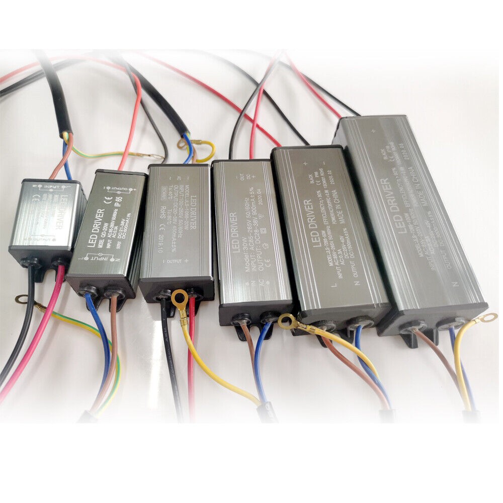 LED Driver 10W 20W 30W 50W 100W Power Supply Transformer  Constant Current IP65