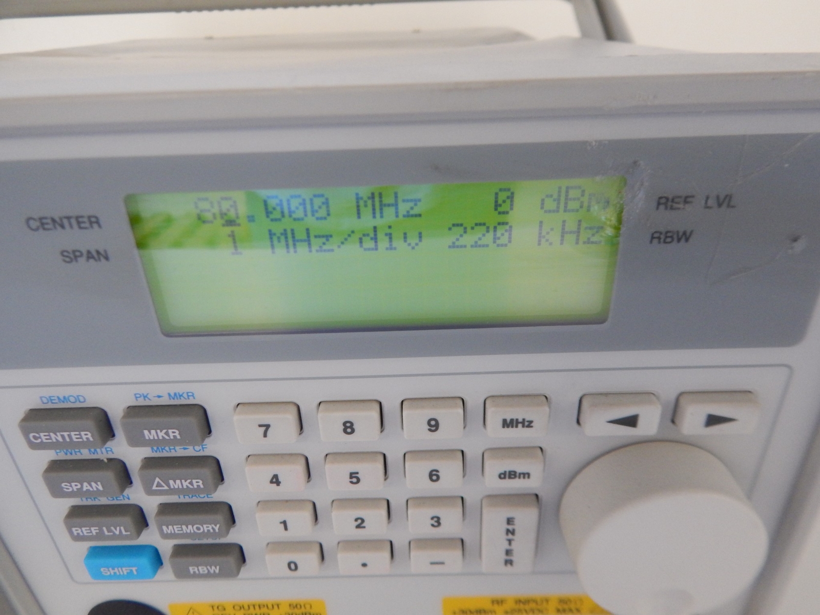 TENMA 72-6696 1GHz SPECTRUM ANALYZER (UWN99)