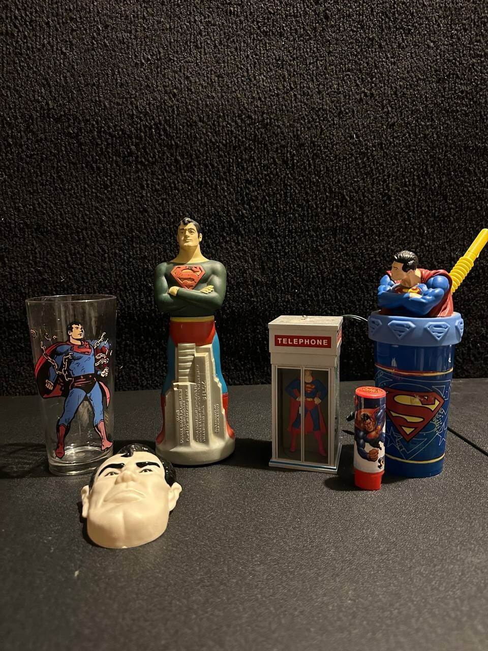 Vintage old SuperMan Set Collection