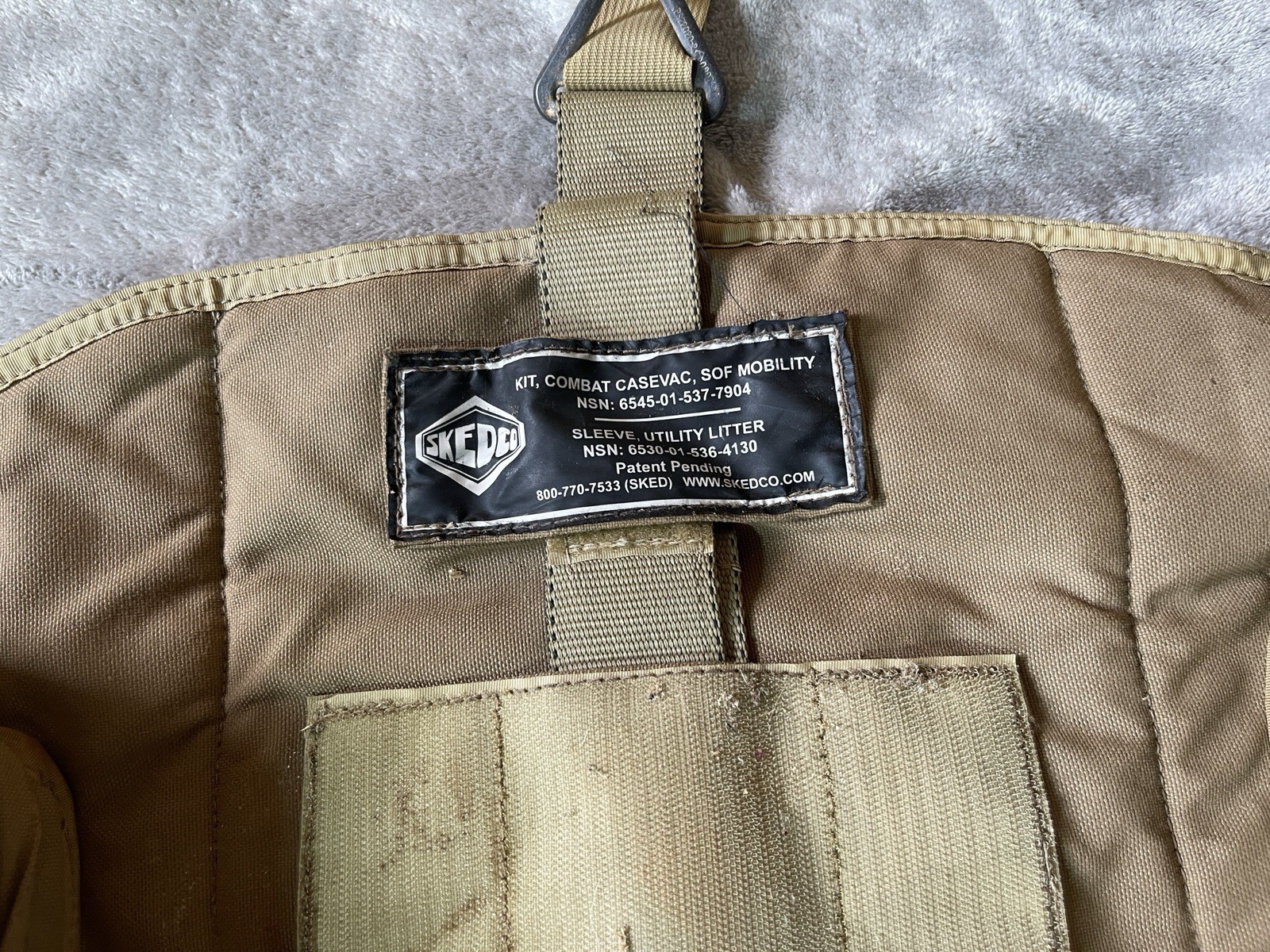 Skedco Combat Casevac SOF Mobility Kit Litter Carrier Medic Bag !!