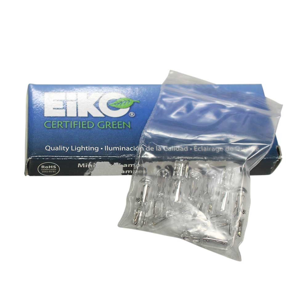 Eiko Lamp Light Bulb - #86 - Set of 10