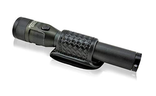 Flashlight Holder -Duty Belt Basketweave Flashlight
