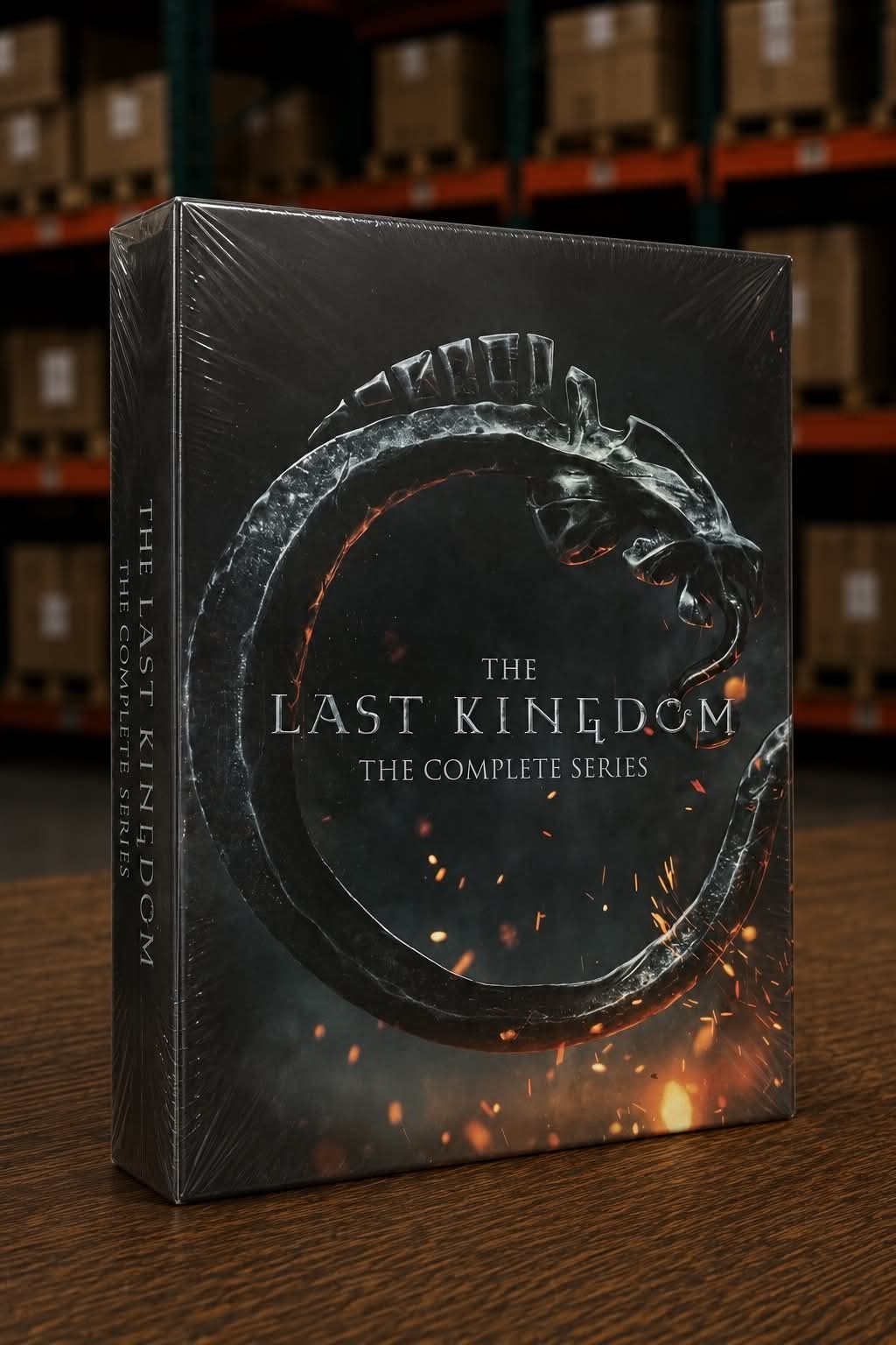 The Last Kingdom The Complete Series 1-5 (DVD, 18-Discs, Box-Set). Brand New!